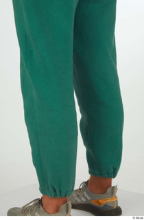 Nathaniel calf dressed green jogging pants sports 0004.jpg